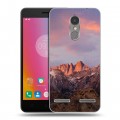 Дизайнерский силиконовый чехол для Lenovo K6 горы