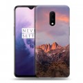 Дизайнерский пластиковый чехол для OnePlus 7 горы