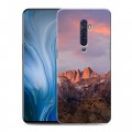 Дизайнерский пластиковый чехол для OPPO Reno2 Z горы