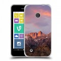 Дизайнерский пластиковый чехол для Nokia Lumia 530 горы