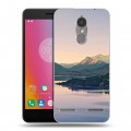 Дизайнерский пластиковый чехол для Lenovo K6 горы