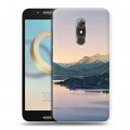 Дизайнерский силиконовый чехол для Alcatel A7 горы