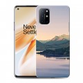 Дизайнерский пластиковый чехол для OnePlus 8T горы