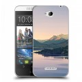 Дизайнерский пластиковый чехол для HTC Desire 616 горы