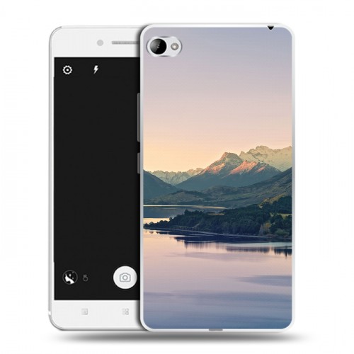 Дизайнерский пластиковый чехол для Lenovo S90 горы