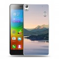 Дизайнерский пластиковый чехол для Lenovo A7000 горы