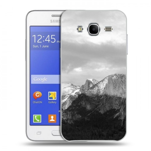 Дизайнерский силиконовый чехол для Samsung Galaxy J7 горы