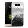 Дизайнерский пластиковый чехол для LG G5 горы