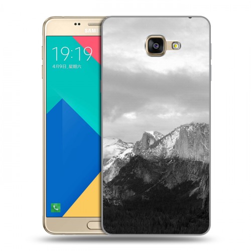 Дизайнерский силиконовый чехол для Samsung Galaxy A9 горы