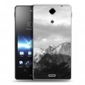 Дизайнерский пластиковый чехол для Sony Xperia TX горы