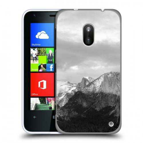 Дизайнерский силиконовый чехол для Nokia Lumia 620 горы