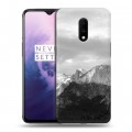 Дизайнерский пластиковый чехол для OnePlus 7 горы