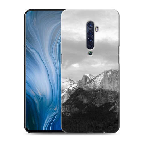 Дизайнерский пластиковый чехол для OPPO Reno2 Z горы