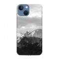 Дизайнерский пластиковый чехол для Iphone 13 Mini горы