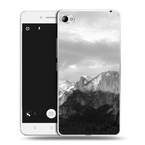 Дизайнерский пластиковый чехол для Lenovo S90 горы