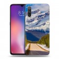 Дизайнерский силиконовый с усиленными углами чехол для Xiaomi Mi9 горы