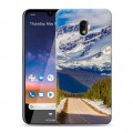 Дизайнерский пластиковый чехол для Nokia 2.2 горы