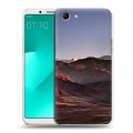 Дизайнерский пластиковый чехол для OPPO A83 горы