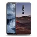 Дизайнерский пластиковый чехол для Nokia 6.1 Plus горы