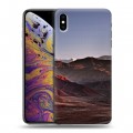 Дизайнерский силиконовый чехол для Iphone Xs Max горы