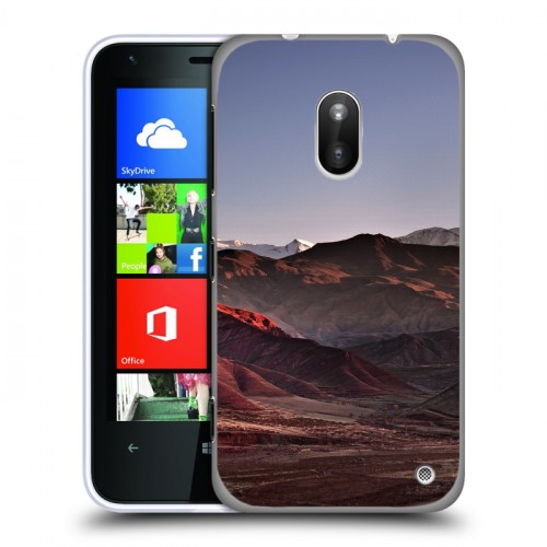 Дизайнерский пластиковый чехол для Nokia Lumia 620 горы