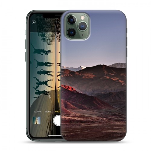 Дизайнерский пластиковый чехол для Iphone 11 Pro горы