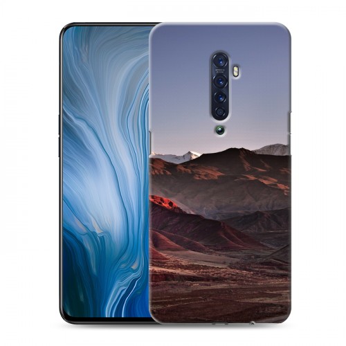 Дизайнерский пластиковый чехол для OPPO Reno2 Z горы