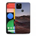 Дизайнерский пластиковый чехол для Google Pixel 5 горы