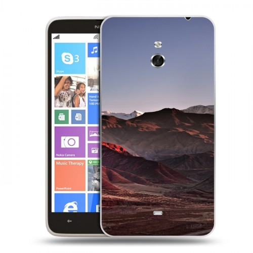 Дизайнерский пластиковый чехол для Nokia Lumia 1320 горы