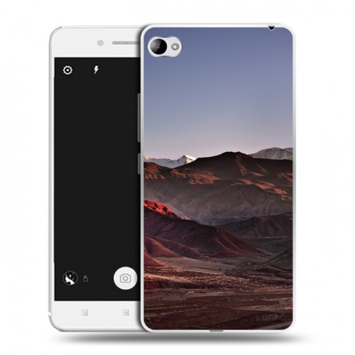 Дизайнерский пластиковый чехол для Lenovo S90 горы