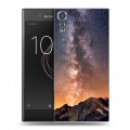 Дизайнерский пластиковый чехол для Sony Xperia XZs горы