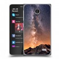 Дизайнерский пластиковый чехол для Nokia X горы