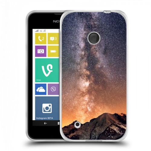 Дизайнерский пластиковый чехол для Nokia Lumia 530 горы