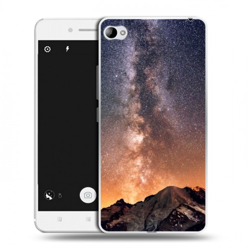 Дизайнерский пластиковый чехол для Lenovo S90 горы