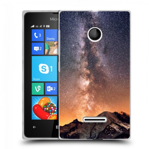 Дизайнерский пластиковый чехол для Microsoft Lumia 435 горы