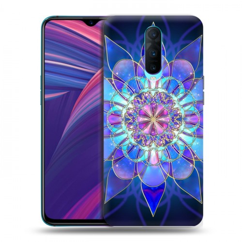 Дизайнерский пластиковый чехол для OPPO RX17 Pro Абстракции Фрактал