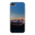 Дизайнерский силиконовый с усиленными углами чехол для Iphone 7 горы