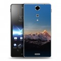 Дизайнерский пластиковый чехол для Sony Xperia TX горы