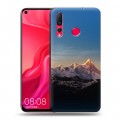 Дизайнерский пластиковый чехол для Huawei Nova 4 горы