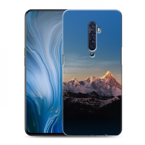 Дизайнерский пластиковый чехол для OPPO Reno2 Z горы