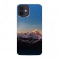 Дизайнерский силиконовый чехол для Iphone 12 горы