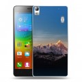 Дизайнерский пластиковый чехол для Lenovo A7000 горы