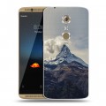 Дизайнерский пластиковый чехол для ZTE Axon 7 горы