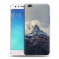 Дизайнерский силиконовый чехол для OPPO F3 горы