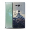 Дизайнерский пластиковый чехол для Sony Xperia XZ2 Compact горы