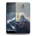 Дизайнерский силиконовый чехол для Nokia 3.1 горы