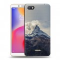 Дизайнерский пластиковый чехол для Xiaomi RedMi 6A горы