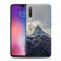 Дизайнерский силиконовый с усиленными углами чехол для Xiaomi Mi9 горы