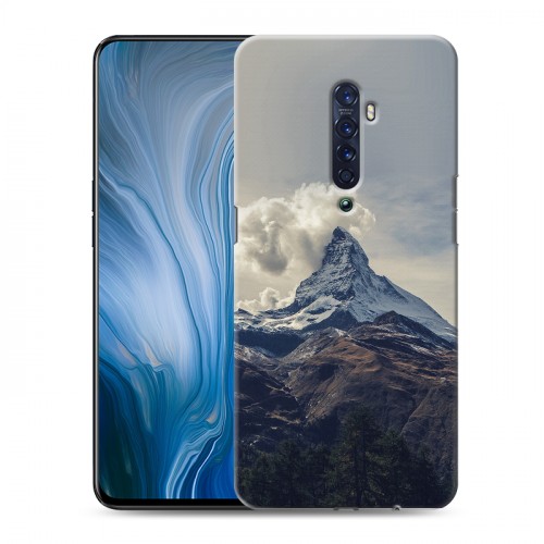 Дизайнерский пластиковый чехол для OPPO Reno2 Z горы