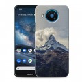 Дизайнерский силиконовый чехол для Nokia 8.3 горы